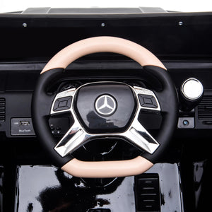 12V Mercedes Maybach G650 Landaulet ride-on car for kids, single seater, angled view showcasing luxury design.