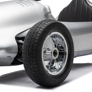 24V Audi Union Typ D Ride On car for kids, showcasing sleek design from angle 6. Perfect for outdoor adventures!