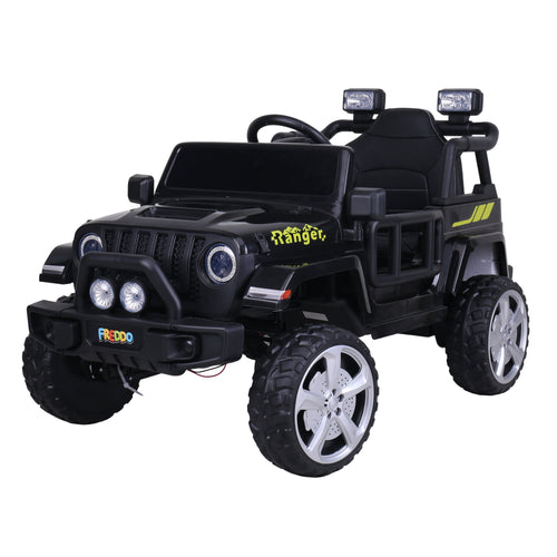 12V Freddo Ranger 4x4 Ride On car for kids, perfect for outdoor adventures and fun playtime.