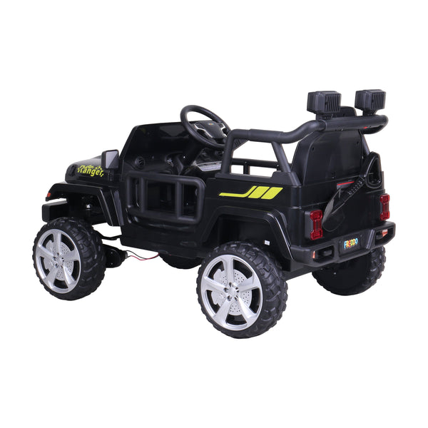 12V Freddo Ranger 4x4 Ride On car for kids, showcasing sleek design from angle 5. Perfect for outdoor adventures!
