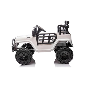 12V Freddo Ranger 4x4 Ride On car for kids, shown from angle 3, perfect for outdoor adventures and fun.