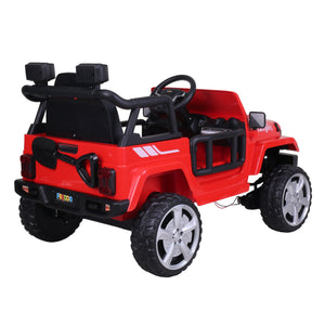 12V Freddo Ranger 4x4 Ride On car for kids, angled view showcasing its design and features.