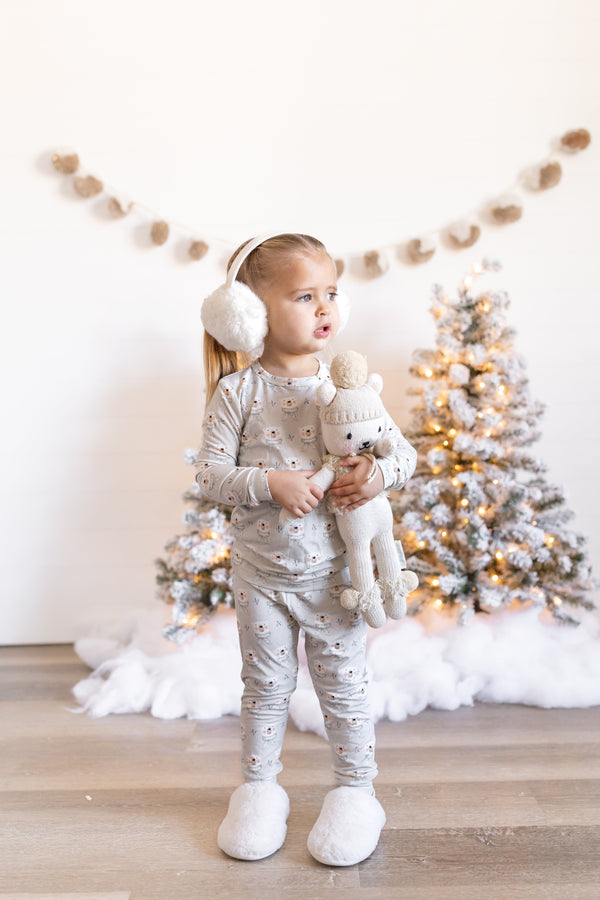 Polar Bear 2pc Bamboo Pajamas
