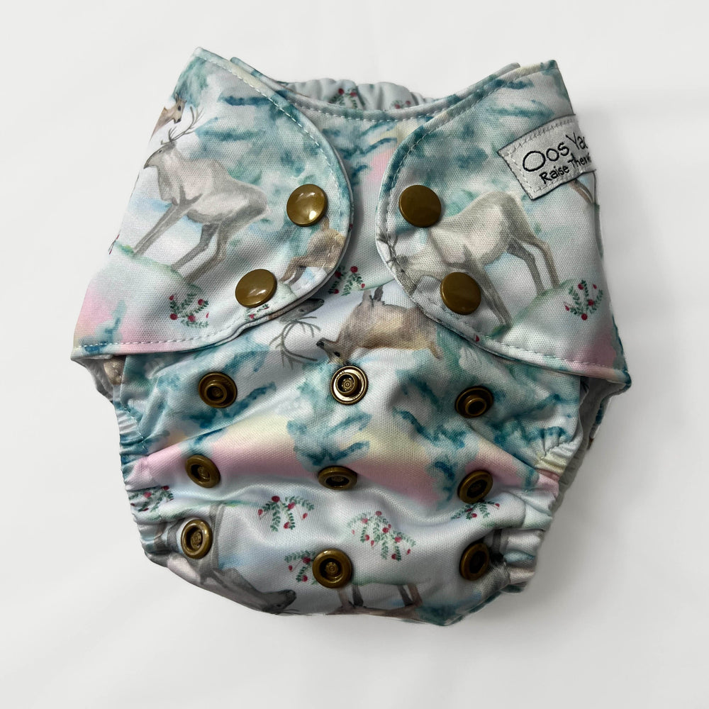 Wildling (newborn) Cloth Pocket Diaper - Sunset Serenity