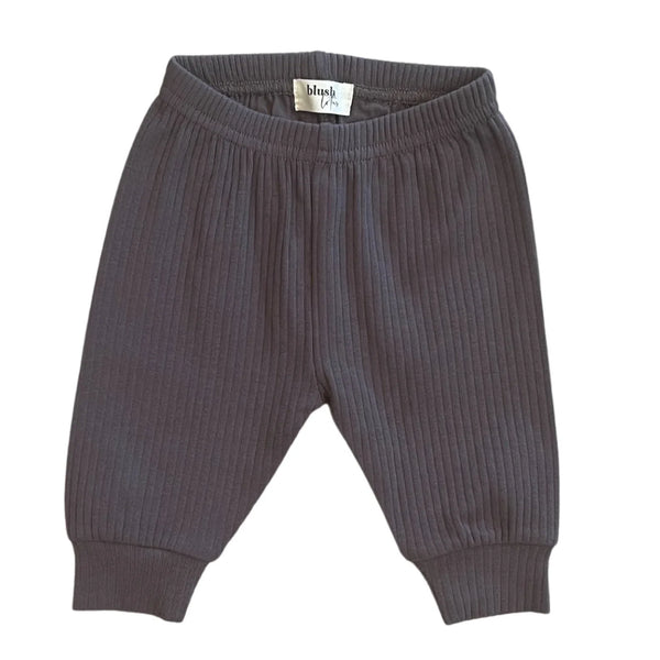 Ribbed Pant - Coal