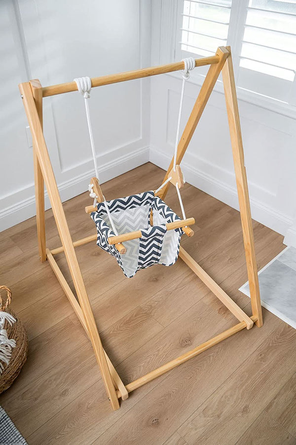 Spruce | Foldable Baby Swing - Gray