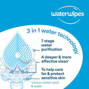 WaterWipes Baby Wipes, Unscented, 720 Count