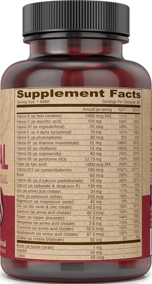 Deva Prenatal Vegan Multivitamin & Mineral: Support Mom & Baby Naturally (90 Tablets)