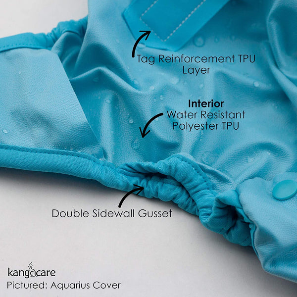 Rumparooz One Size Cloth Diaper Covers - Peacock