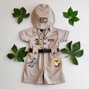 Personalized Handmade Safari Explorer Costume for Toddler by Costumes Club, view 4