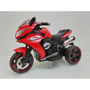 Kids' 12V Electric Motorcycle with Light-Up Training Wheels