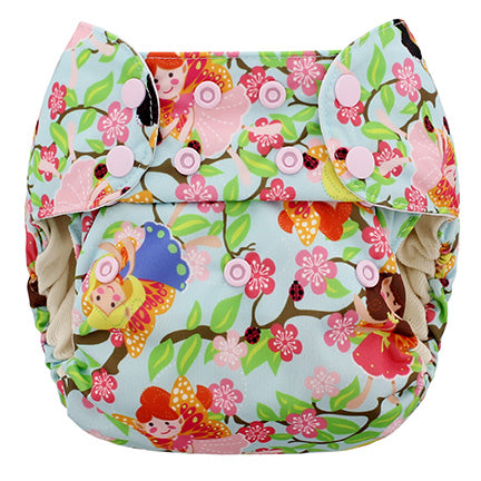 Newborn Simplex organic cotton diaper bag at angle 27, showcasing its stylish design and eco-friendly material.