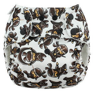 One Size Pocket Diapers - INSERTS NOT INCLUDED