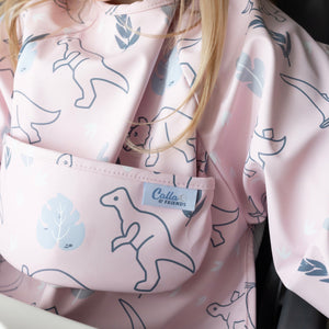 The Grayson Long Sleeve Bib - Dino