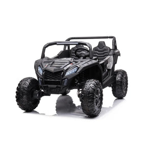24V Freddo Dune Buggy Buccaneer 2 Seater Ride-on for kids, angled view showcasing its fun design and features.