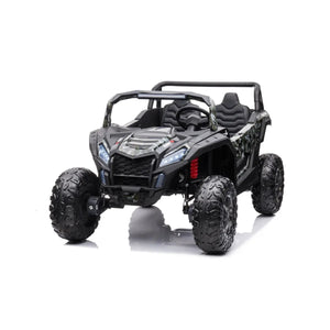 24V Freddo Dune Buggy Buccaneer 2 Seater Ride-on for kids, angled view showcasing its fun design and features.