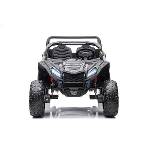 24V 4x4 Freddo Dune Buggy Buccaneer 2 Seater Ride-on in vibrant colors, angled view showcasing its rugged design.