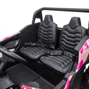 24V Freddo Dune Buggy Buccaneer 2 Seater Ride-on for kids, angled view showcasing design and features.