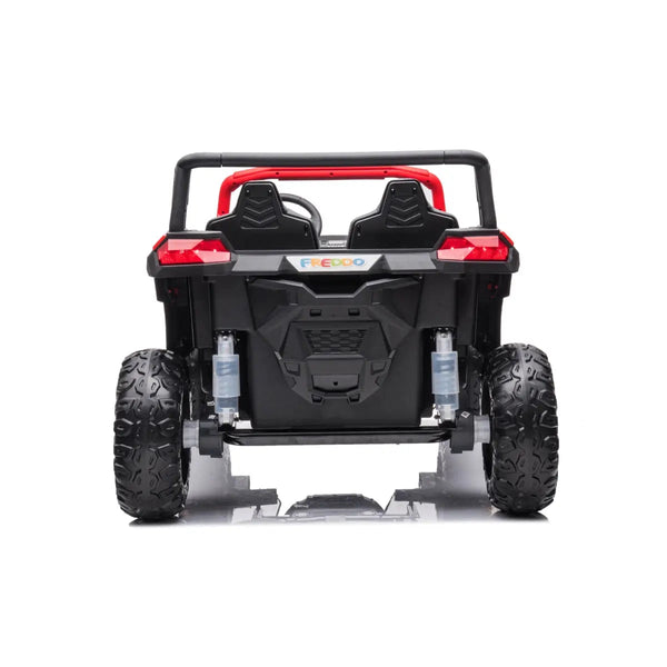24V Freddo Dune Buggy Buccaneer 2 Seater Ride-on for kids, showcasing angle 5 view. Perfect for outdoor adventures!