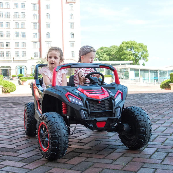 24V Freddo Dune Buggy Buccaneer 2 Seater Ride-on for kids, showcasing angle 4 view, perfect for outdoor adventures.