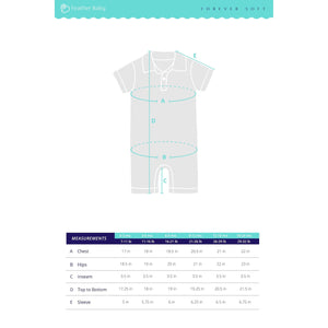 Collared Romper - Nautical Dreams on Indigo