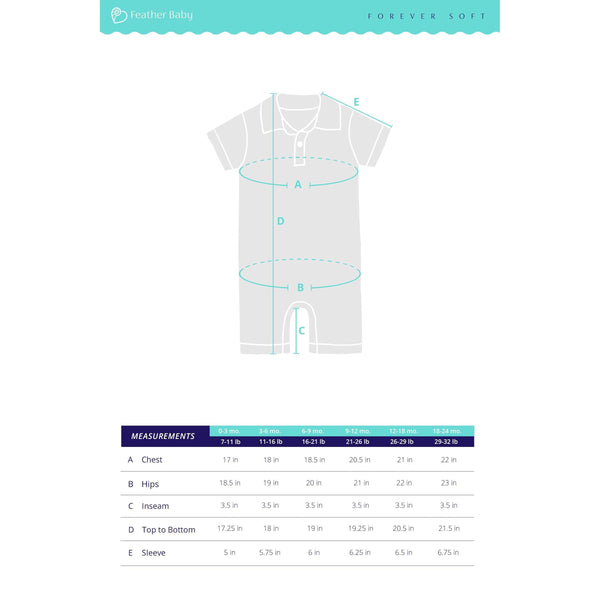 Collared Romper - Little Links