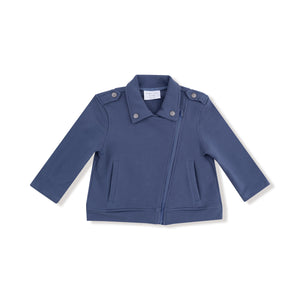 Varsity - Vintage Indigo - Motorcycle Jacket