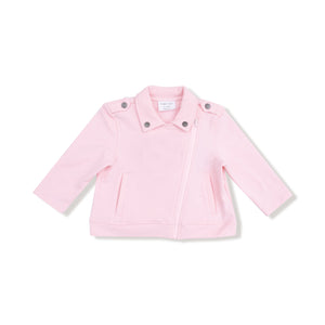 Varsity - Pink - Motorcycle Jacket