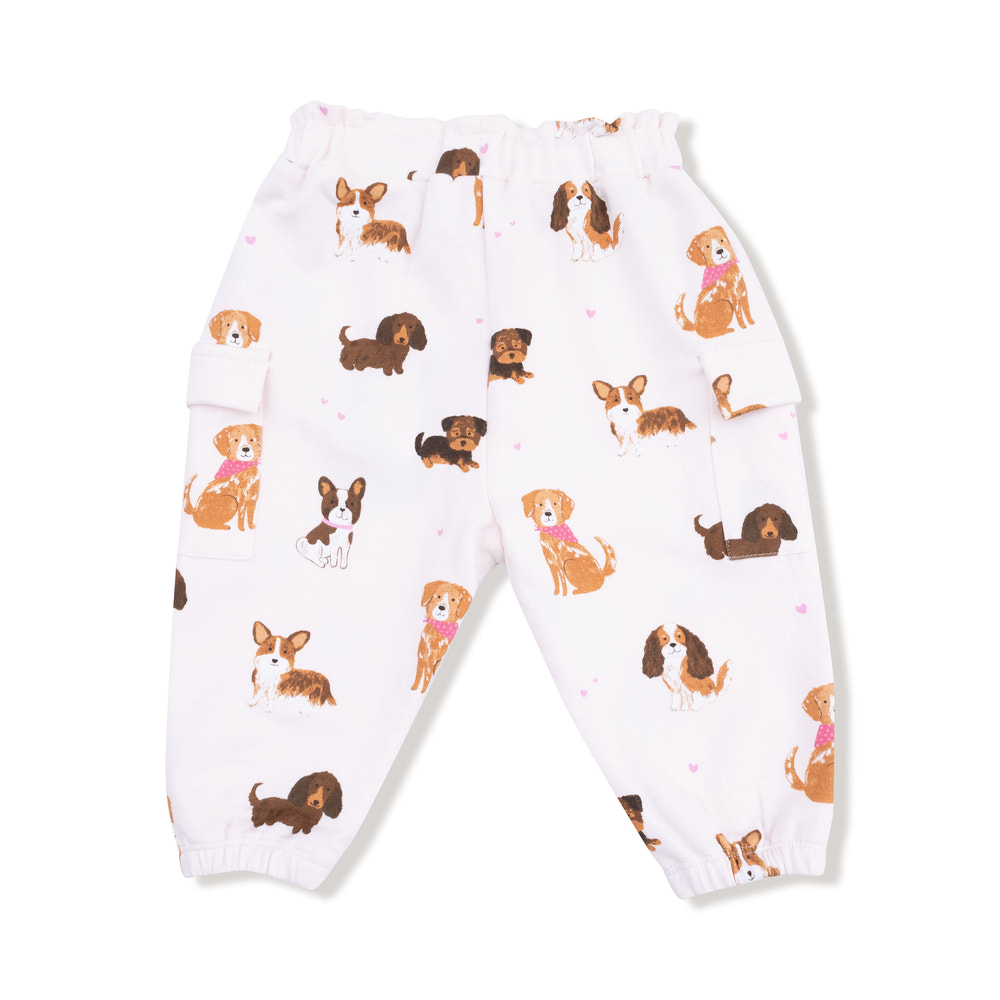 Best Friend Dogs - Pink - Fashion Cargo Pants