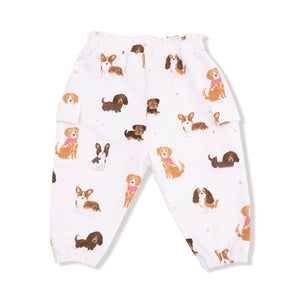 Best Friend Dogs - Pink - Fashion Cargo Pants
