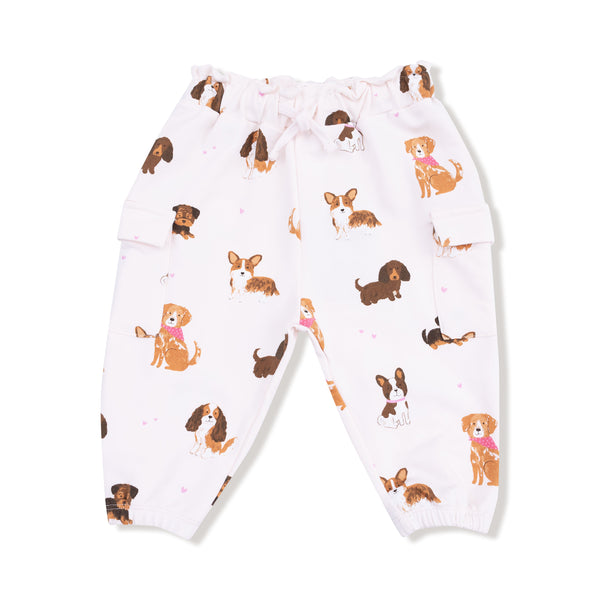 Best Friend Dogs - Pink - Fashion Cargo Pants