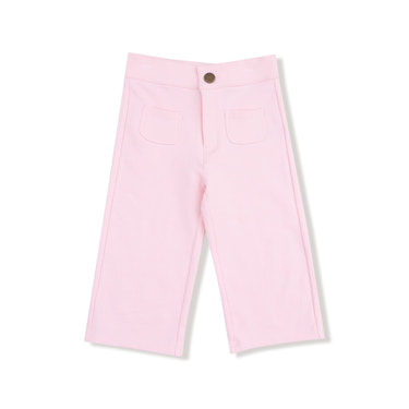 Varsity - Pink - High Waisted Wide Leg Pant