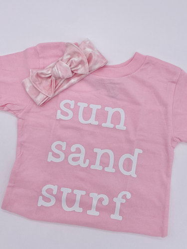 Sun, Sand, Surf Tee