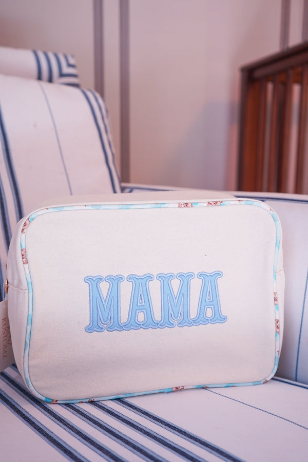 KenzKustomz Mama XL Canvas Bag roomy tote 11 x 5 x 8 inches