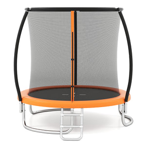 8FT Outdoor Heavy-Duty Recreational Trampoline - Safety Net