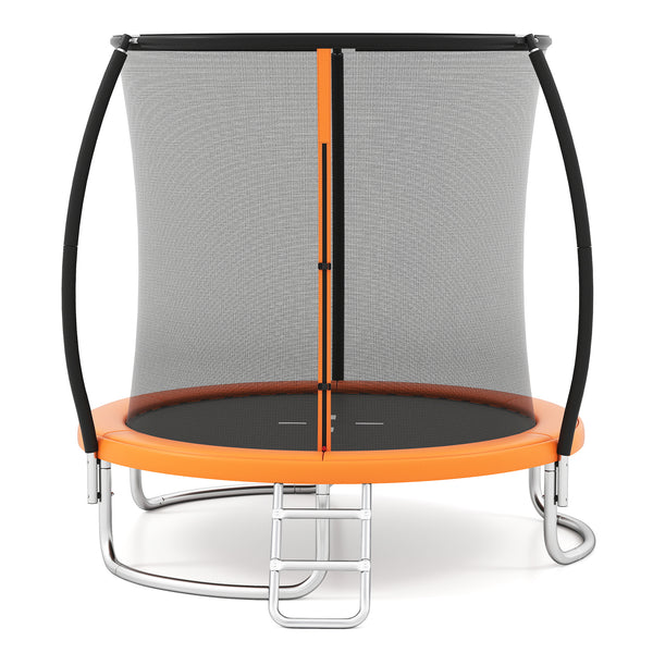 8FT Outdoor Heavy-Duty Recreational Trampoline - Safety Net