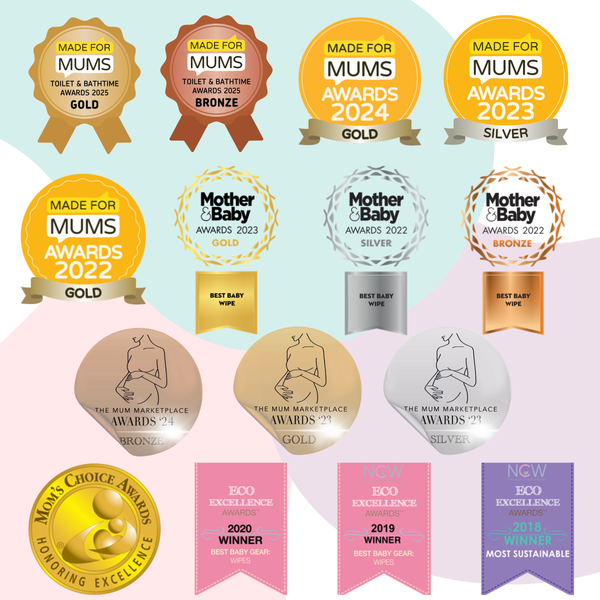 Kinder by Nature 100% Biodegradable Water-Based Baby Wipes - 672 Count (12 packs of 56 wipes)