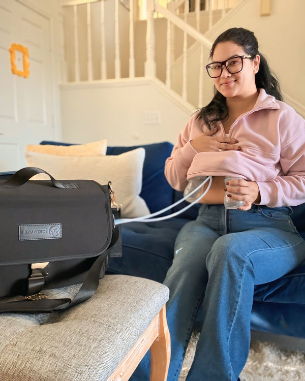 Sarah Wells Deluxe Stroller Caddy Organizer – Insulated, Machine-Washable with Crossbody Strap, Storage Pockets & Luggage Sleeve