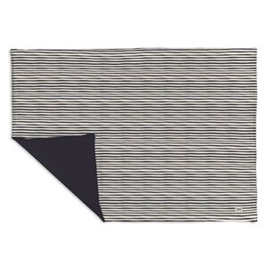 Bold Stripe Organic Cotton Mat for babies, perfect for playtime and safe lounging. Angle 13 view.
