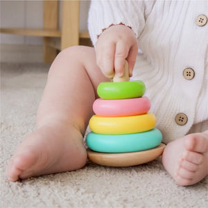 Tiny Land® Montessori Early Skills Baby Set for infants 7-12 months, showcasing engaging toys for early development.