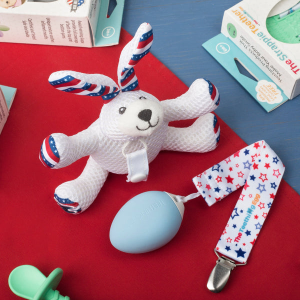 Bunny Teething Pal Attachment for Egg and Molar Magician