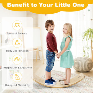 15.5 Inch Wobble Board for Kids and Adults