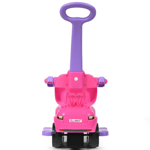 3 in 1 Ride on Push Car Toddler Stroller Sliding Car with Music