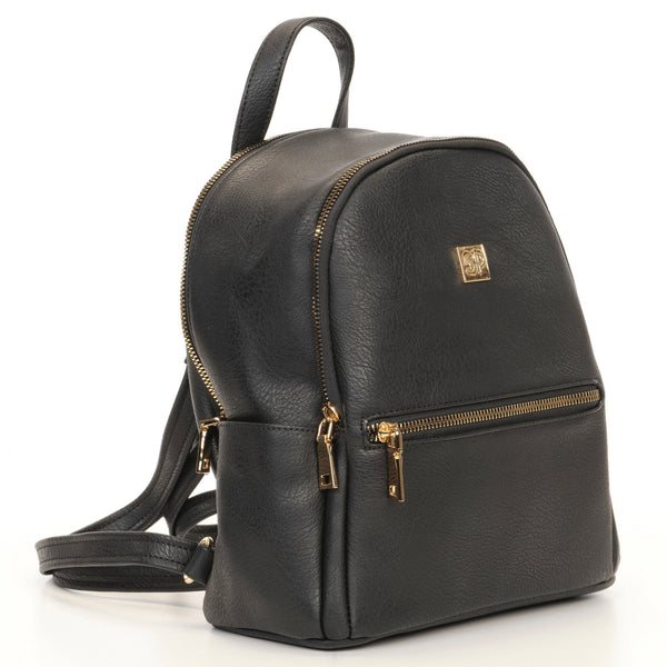 The Sleepy Panda Mini - Vegan Leather Mini Backpack