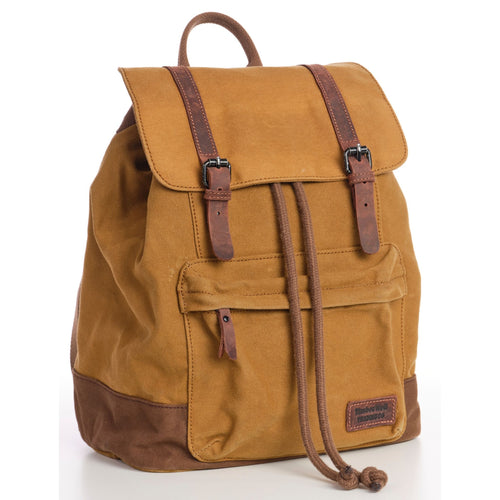 TimberWolf Vintage Canvas Daypack Backpack for babies, stylish and durable for everyday adventures.