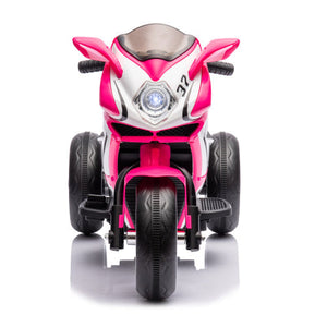 Kids' 6V Electric Ride-On Motorcycle – Battery-Powered Toy Bike (Red)