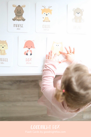 Woodland Animal Flashcards