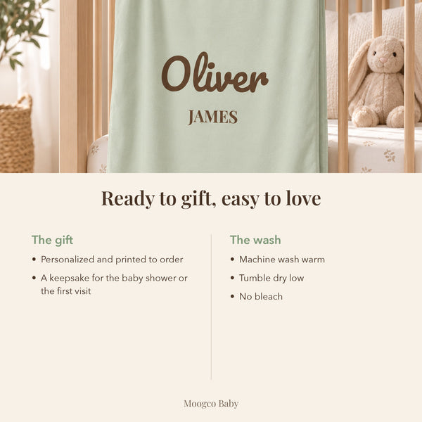 Swaddle blanket gift and care guide