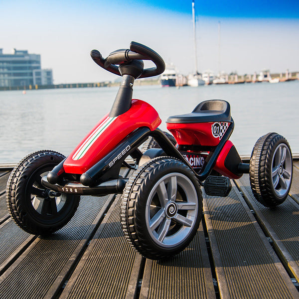 Kids' Pedal Go-Kart – 4-Wheel Outdoor Ride-On Toy
