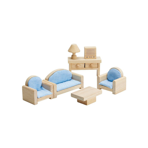 Classic living room furniture for babies, featuring a cozy design and safe materials for a stylish nursery.